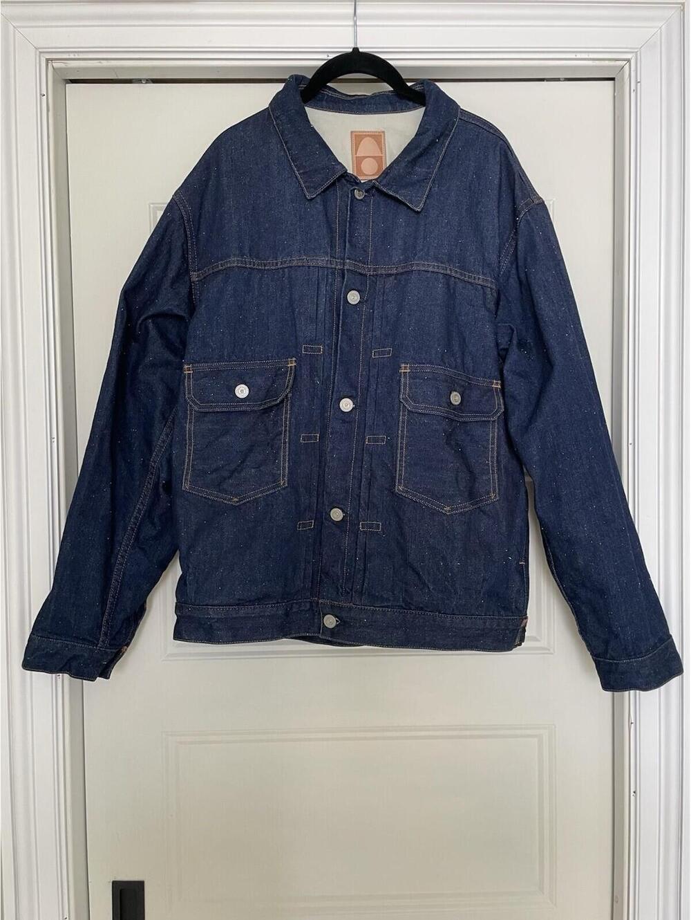 Cottle C.T.L Type 2nd DENIM JACKET BENGARA WASHED Size 4 XL
